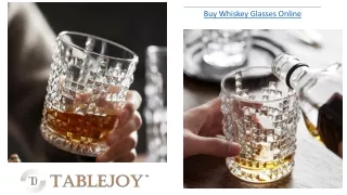 Buy Whiskey Glasses Online