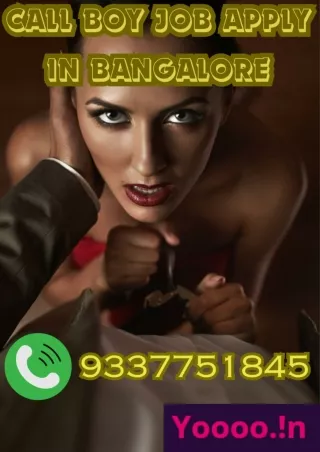 Call Boy Job Apply in Bangalore_ Infinite Love