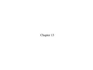 Chapter 13