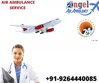 Angel Air Ambulance Service in Bokaro And Gaya