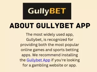 Gullybet Apk Download latest version