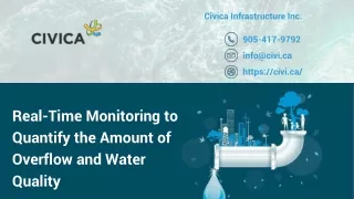 Monitoring Combined Sewer Overflow