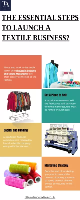 What Are the Essential Steps to Launch a Textile Business