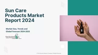 Sun Care Products Market