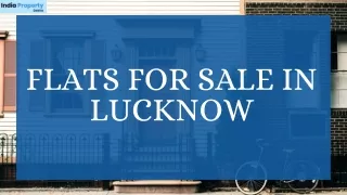 Flats for sale in Lucknow