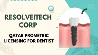 Qatar Prometric Licensing for Dentists