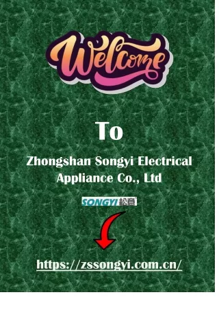 Best Water Heater Selection at Zhongshan Songyi