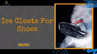 Ice Cleats for shoe