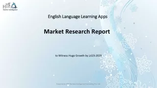 English Language Learning Apps Market Dynamics, Size, and Future Growth Trend 20