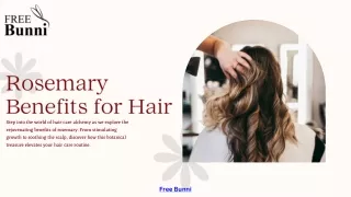 Rosemary Benefits for Hair