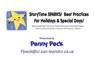 Presented by Penny Peck Ppeck@ci.san-leandro.ca.us