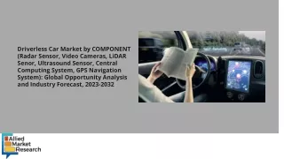 Driverless Car Market PDF