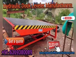 Hydraulic Dock Leveler,Automatic Dock Leveler,Dock Leveler Automation,Heavy Duty Dock Leveler Manufacturer & Supplier,Ch