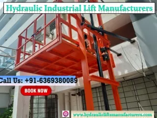 Hydraulic Industrial Lift,Material Handling Lift,Hydraulic Lifting Platform,Commercial Goods Lift,Manufacturer,Chennai,I