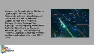 Commercial Airport Lighting Market PDF