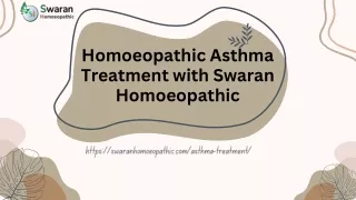 homoeopathic asthma treatment With Swaran Homoeopathic