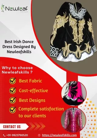 Best Irish Dance  Dress Designed By Newleafskills