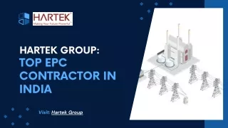 Epc contractor in India