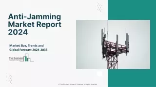 Anti-Jamming Market Trends, Size, Growth, and Forecast to 2033