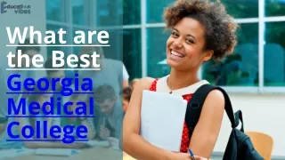 What are the Best Georgia Medical College?