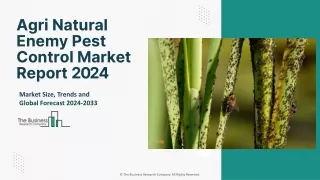 Agri Natural Enemy Pest Control Market Insights, Share And Demand 2024-2033