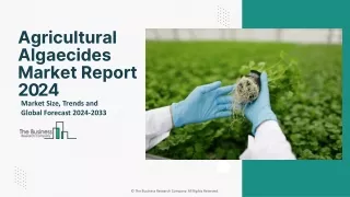 Agricultural Algaecides Market Outlook And Analysis Through 2024-2033