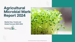 Agricultural Microbial Market Research Report 2024-2033 | Trends, Analysis