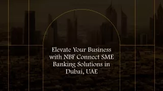 NBF CONNECT SME