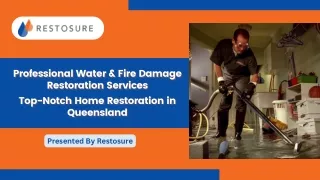 Professional Water & Fire Damage Restoration Services| Top-Notch Home Restoratio