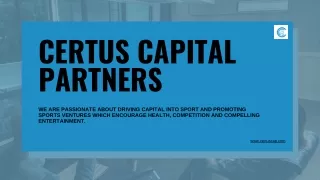 Best Private Equity Investments in the Sports & health World