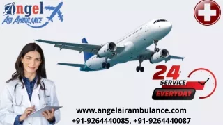 Angel Air Ambulance Service in Nagpur And Raigarh