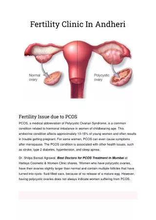 Fertility Clinic In Andheri