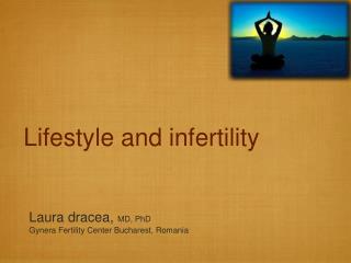 Lifestyle and infertility