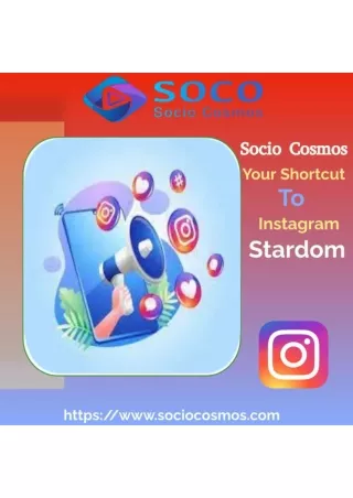 Unveiling Socio Cosmos: Elevate Your Instagram Presence Instantly