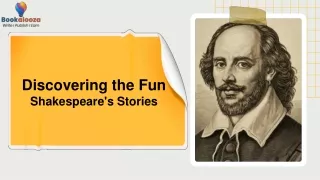 Shakespearean Delights: Exploring the Fun in His Stories Bookalooza