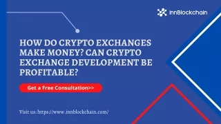 Cryptocurrency Exchange Development Company - Innblockchain