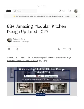 88  Amazing Modular Kitchen Design Updated 2036