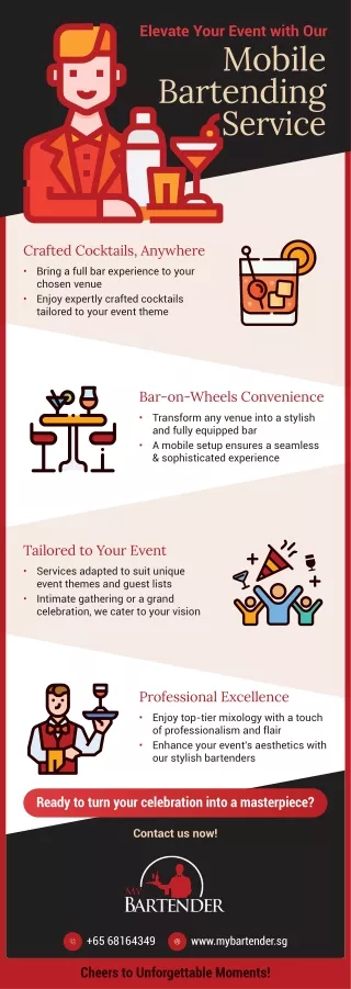 Elevate Your Event with Our Mobile Bartending Service