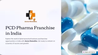 Best PCD Pharma Franchise in India