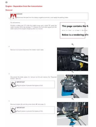 SAME frutteto³ v 100 TRACTOR Service Repair Manual (SN 10001 and up)