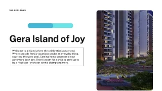 Gera Island Of Joy in Kharadi Pune - Price, Floor Plan, Brochure & Reviews.