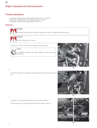 SAME laser 125 TRACTOR Service Repair Manual