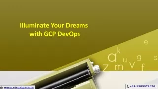 DevOps On Google Cloud Platform Online Training -Visualpath