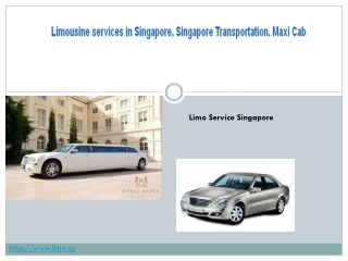 limousine in singapore