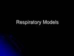 Respiratory Models