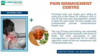 Delhi Pain Management Centre Rajouri Garden | 8010931122