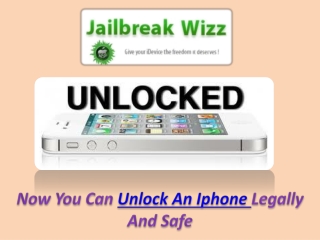 Unlock An IPhone
