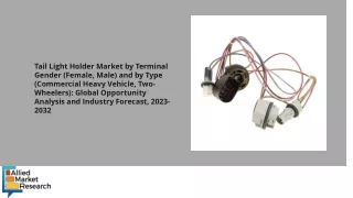 Tail Light Holder Market PDF