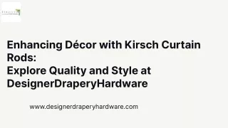 Kirsch Curtain Rods