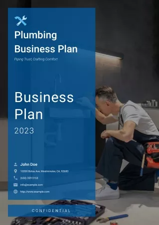 plumbing business plan